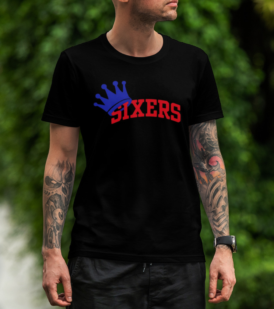 Philadelphia 76ers King LeBron James Basketball 2026 NBA T-Shirt