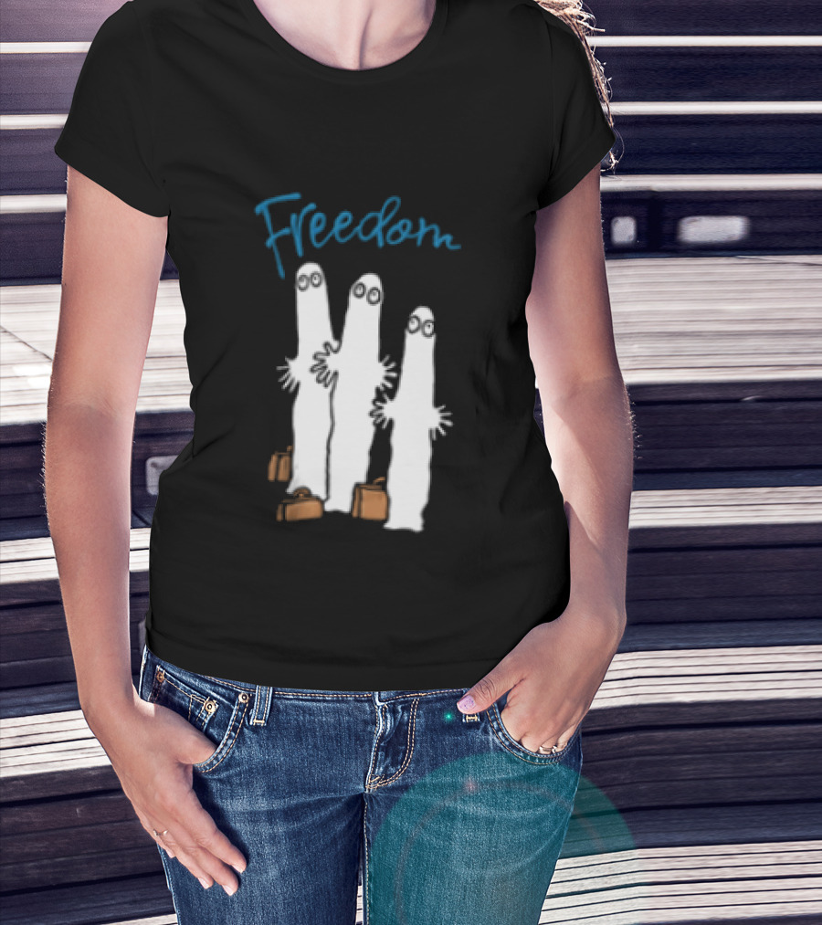 Freedom The Hattifatteners Adventure Exploration Characters T-Shirt