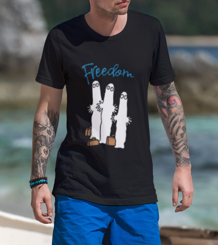 Freedom The Hattifatteners Adventure Exploration Characters T-Shirt