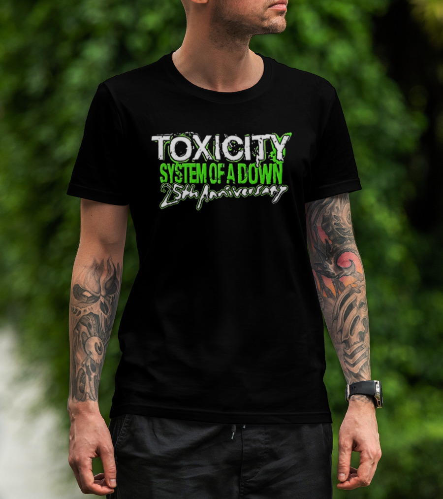 Toxicity System Of A Down 25th Anniversary Collection T-Shirt