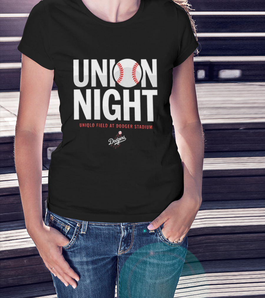Union Night Uniqlo Field At Dodger Stadium Dodgers 2026 T-Shirt