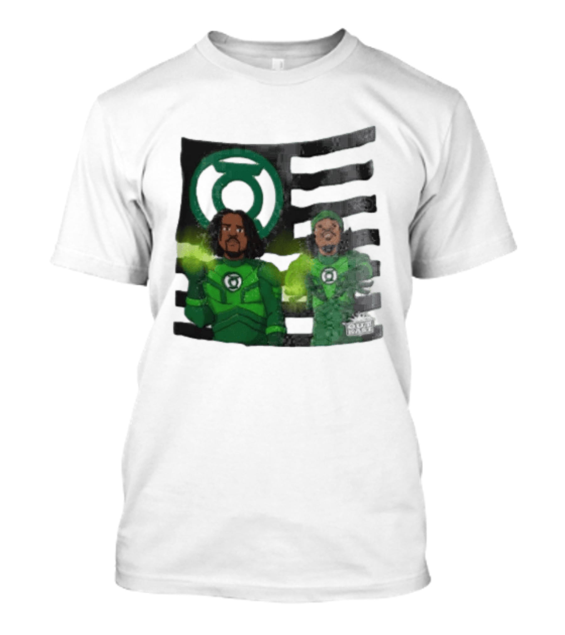 Lanterns X OutKast Comic Superheroes Green Light Power T-Shirt