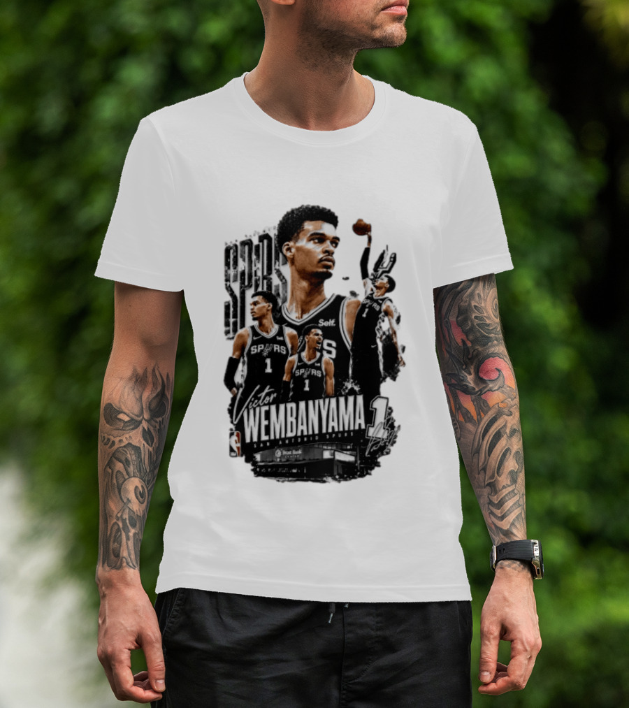 Victor Wembanyama San Antonio Spurs NBA Basketball Self 1 T-Shirt