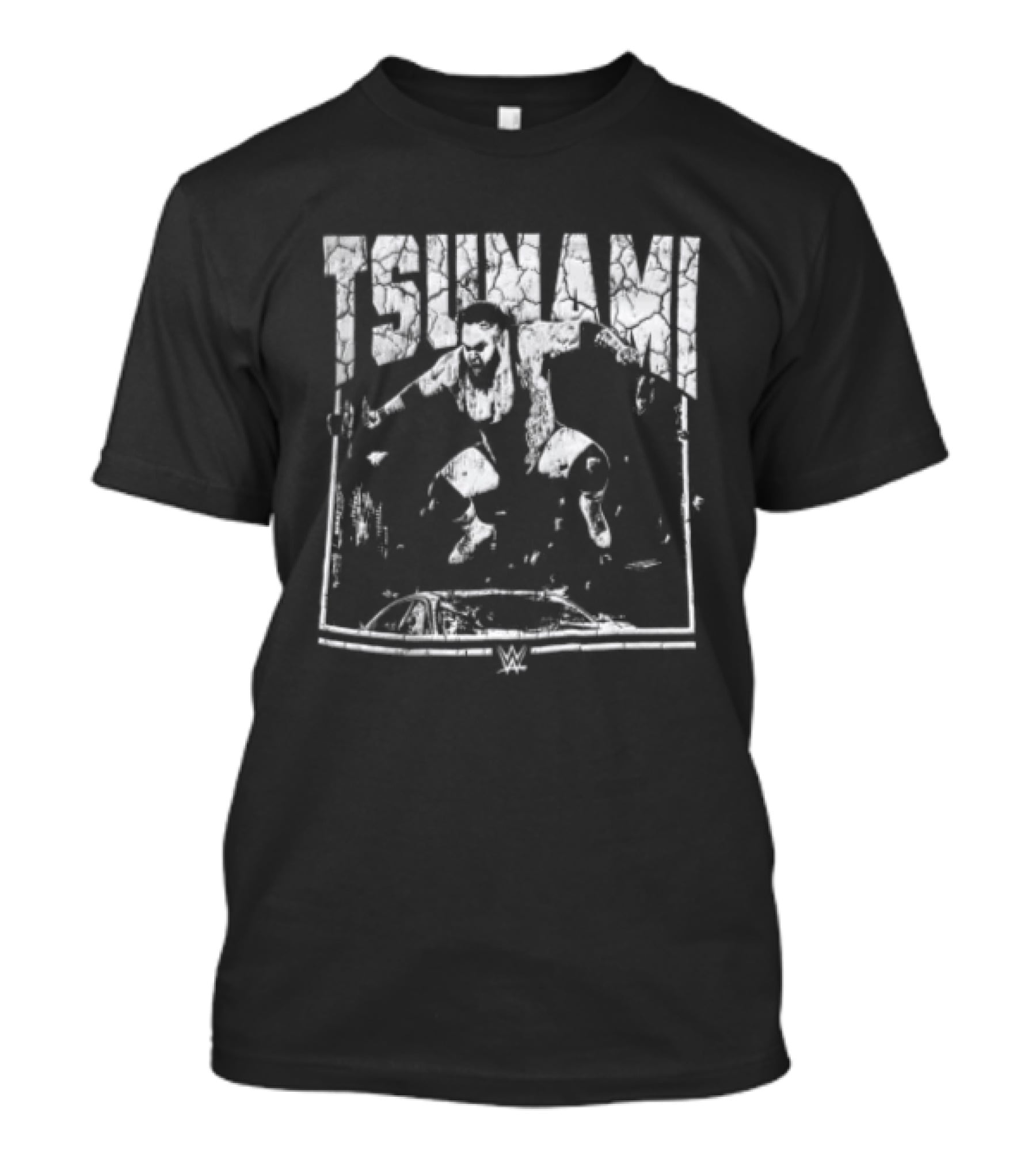 Bronson Reed Tsunami WWE Vision Wrestler Action Pose T-Shirt