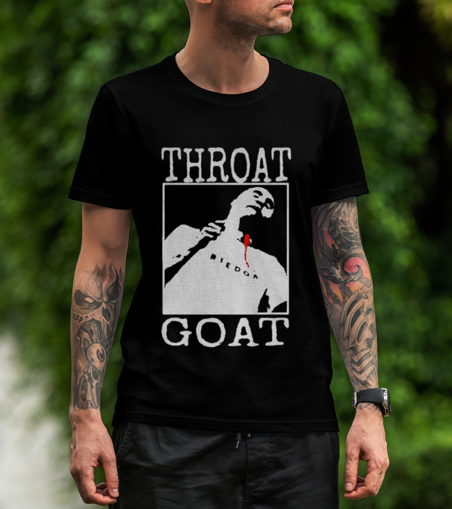 Charlie Kirk Throat Goat Kirkaversary T-Shirt