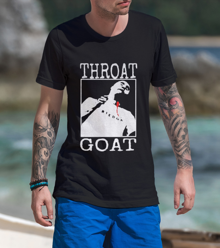 Charlie Kirk Throat Goat Kirkaversary T-Shirt