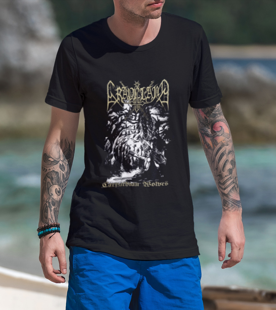 Graveland Carpathian Wolves Medieval Warrior T-Shirt