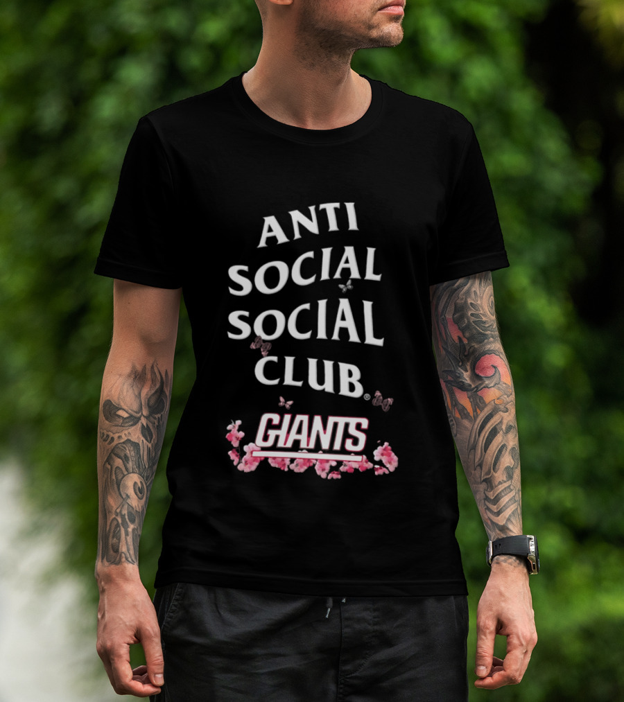 Anti Social Social Club Giants Floral 2026 T-Shirt