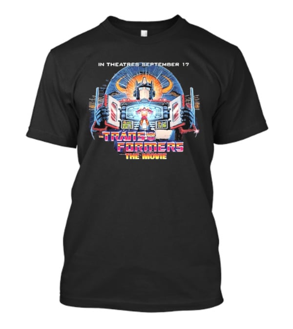 In Theaters September 17 The Transformers The Movie Optimus Prime Awakening 2026 T-Shirt
