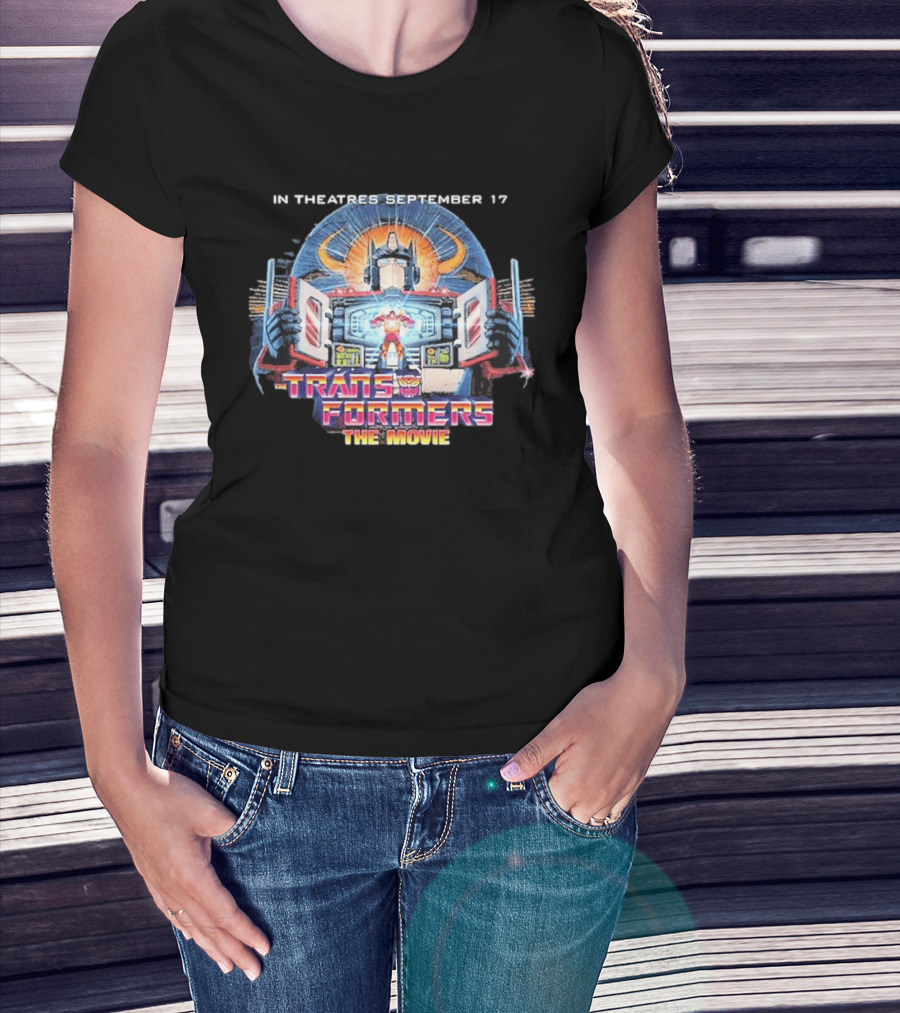 In Theaters September 17 The Transformers The Movie Optimus Prime Awakening 2026 T-Shirt