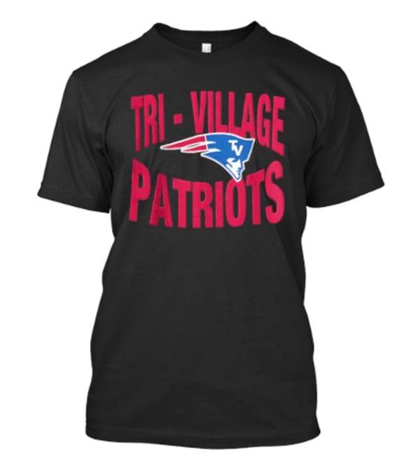 Tri Village Patriots New England Patriots Football 2026 Logo TV T-Shirt