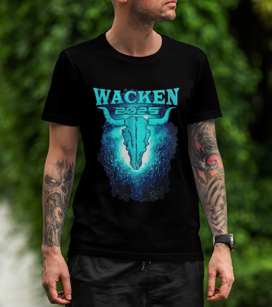 Wacken 2025 Festival Moshpit July 30 To August 2 Schleswig Holstein Germany T-Shirt