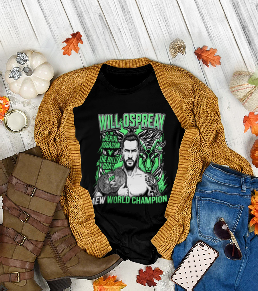 Will Ospreay Aerial Assassin Billy Goat World Champion T-Shirt