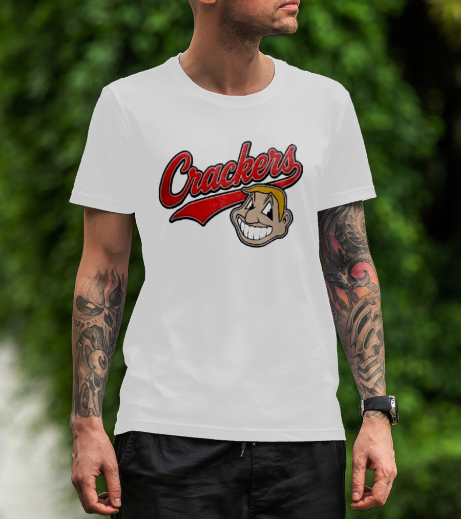 Crackers Chief Wahoo Cleveland Indians T-Shirt
