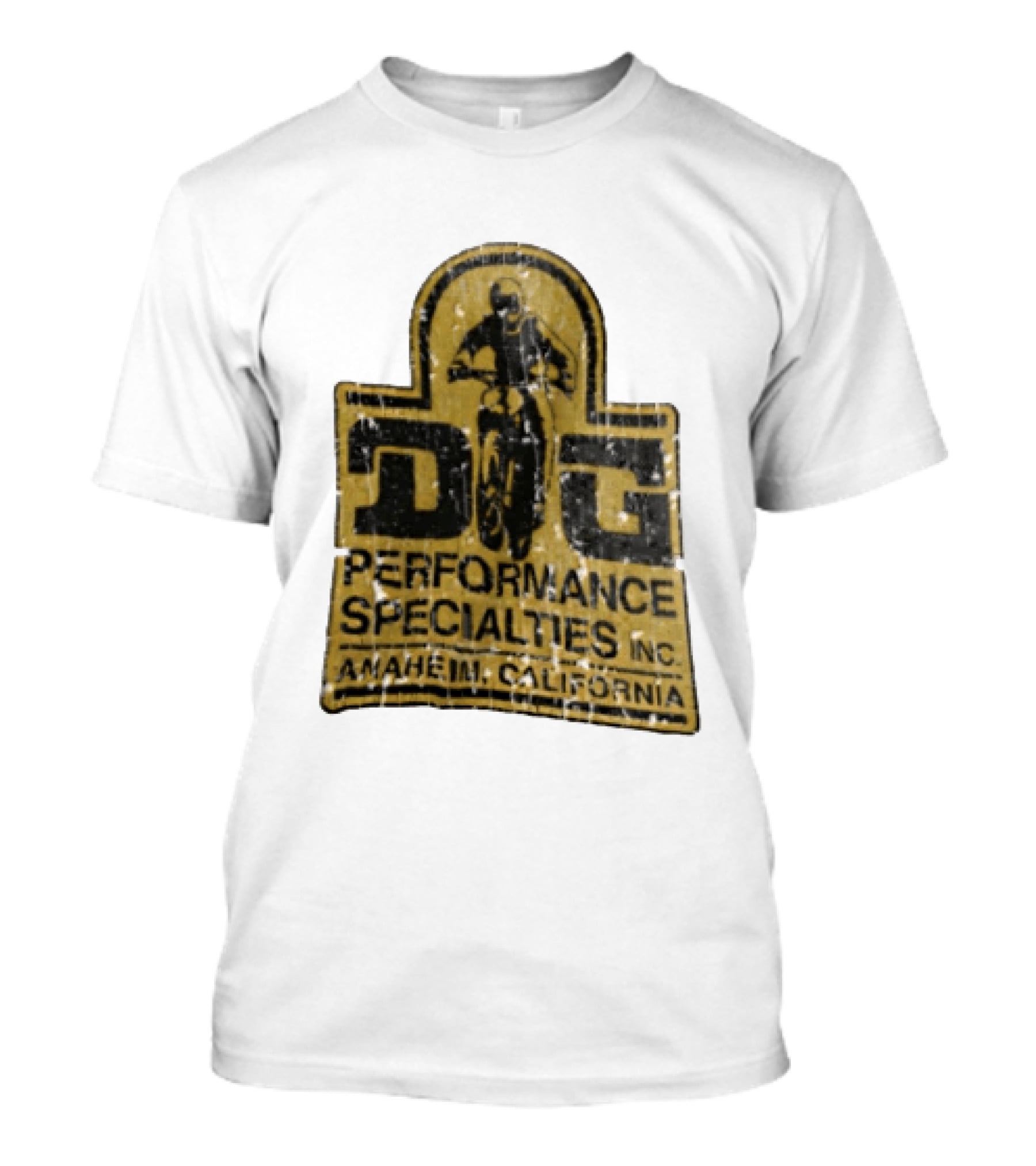 Dg Bmx 1974 Performance Specialties Inc Anaheim California T-Shirt