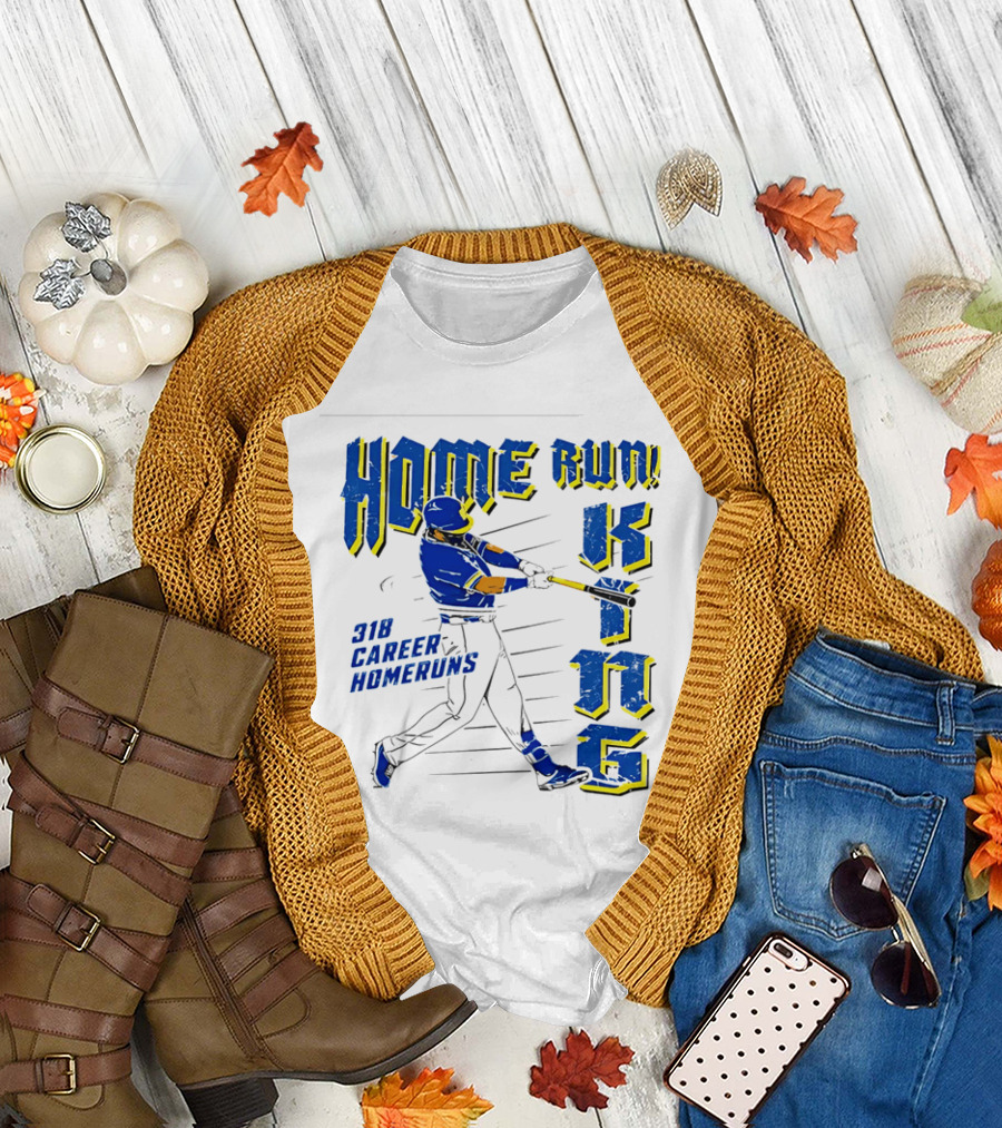 Home Run King 318 Career Homeruns Baseball Player T-Shirt