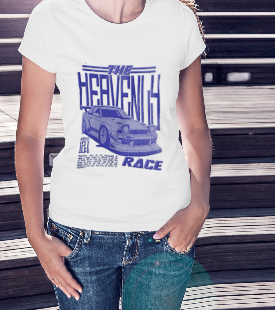 Toyota Corolla AE86 Sports Car Hebrews 12 1 Christian The Heavenly Race T-Shirt