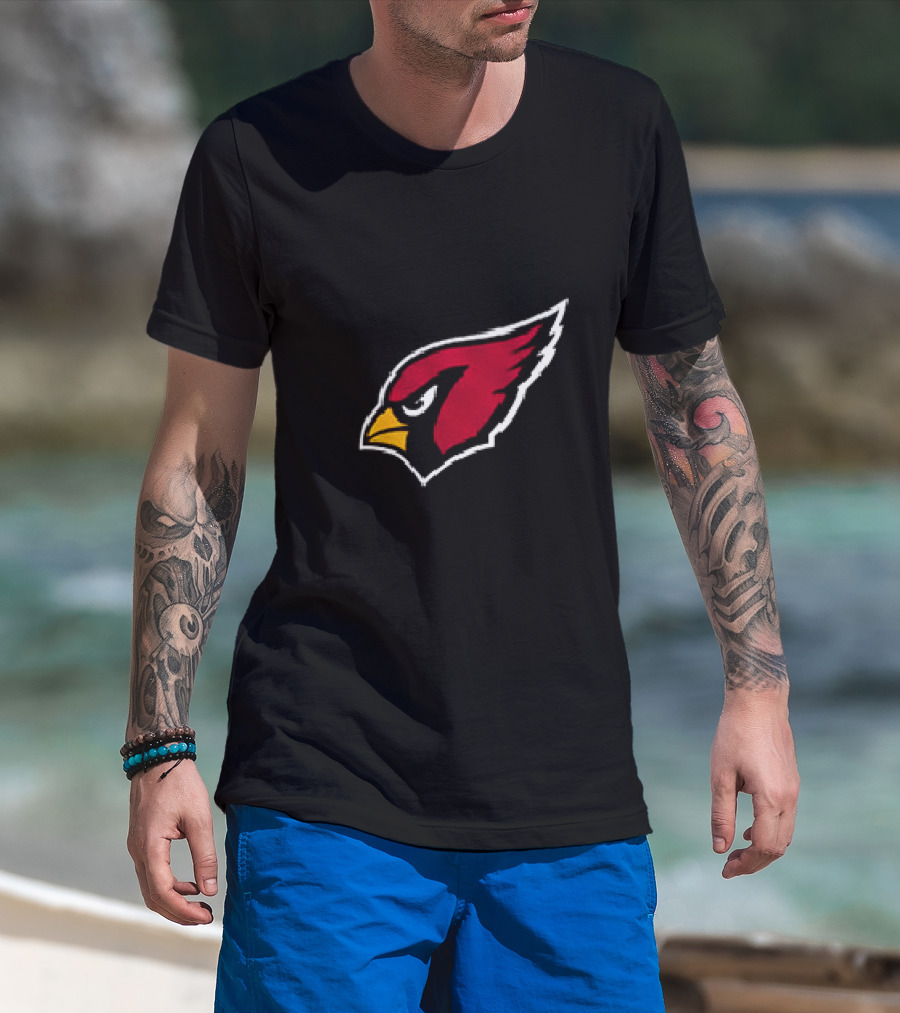 Arizona Cardinals Fourth Wing Day 2026 Bomber Jacket Cardinal Logo Bird T-Shirt