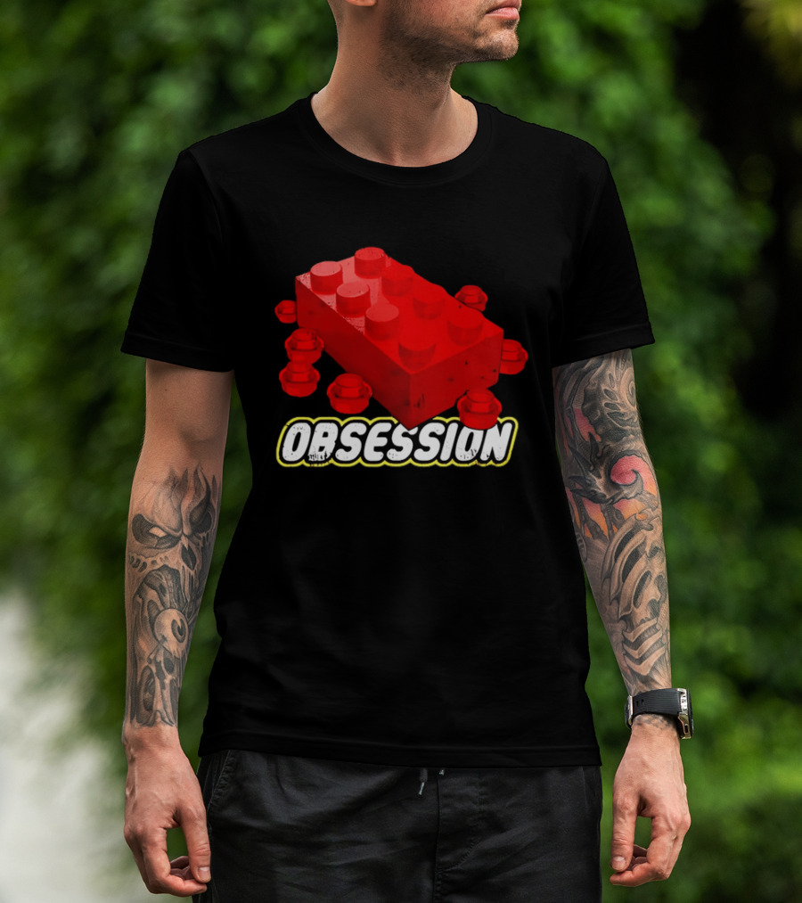 Obsession Careful Who You Play With Red Brick T-Shirt