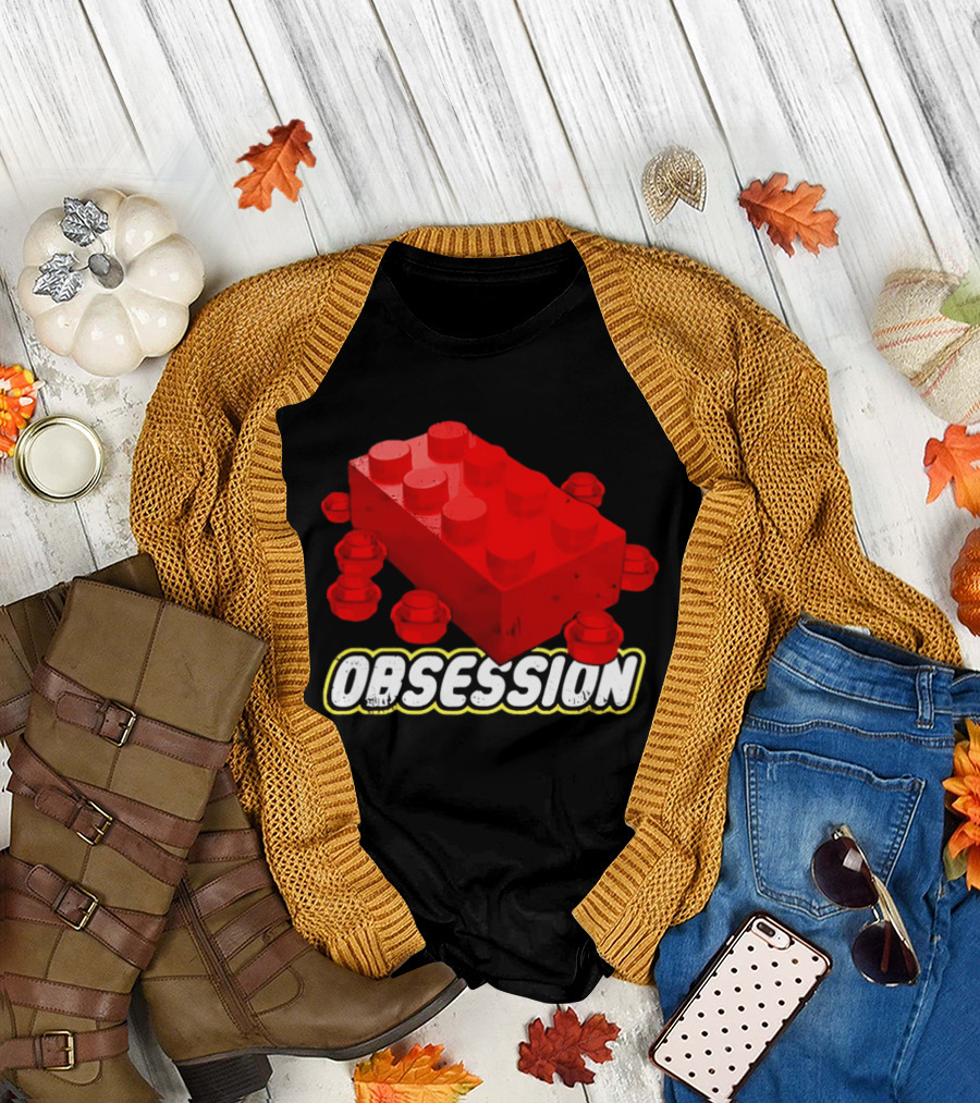 Obsession Careful Who You Play With Red Brick T-Shirt