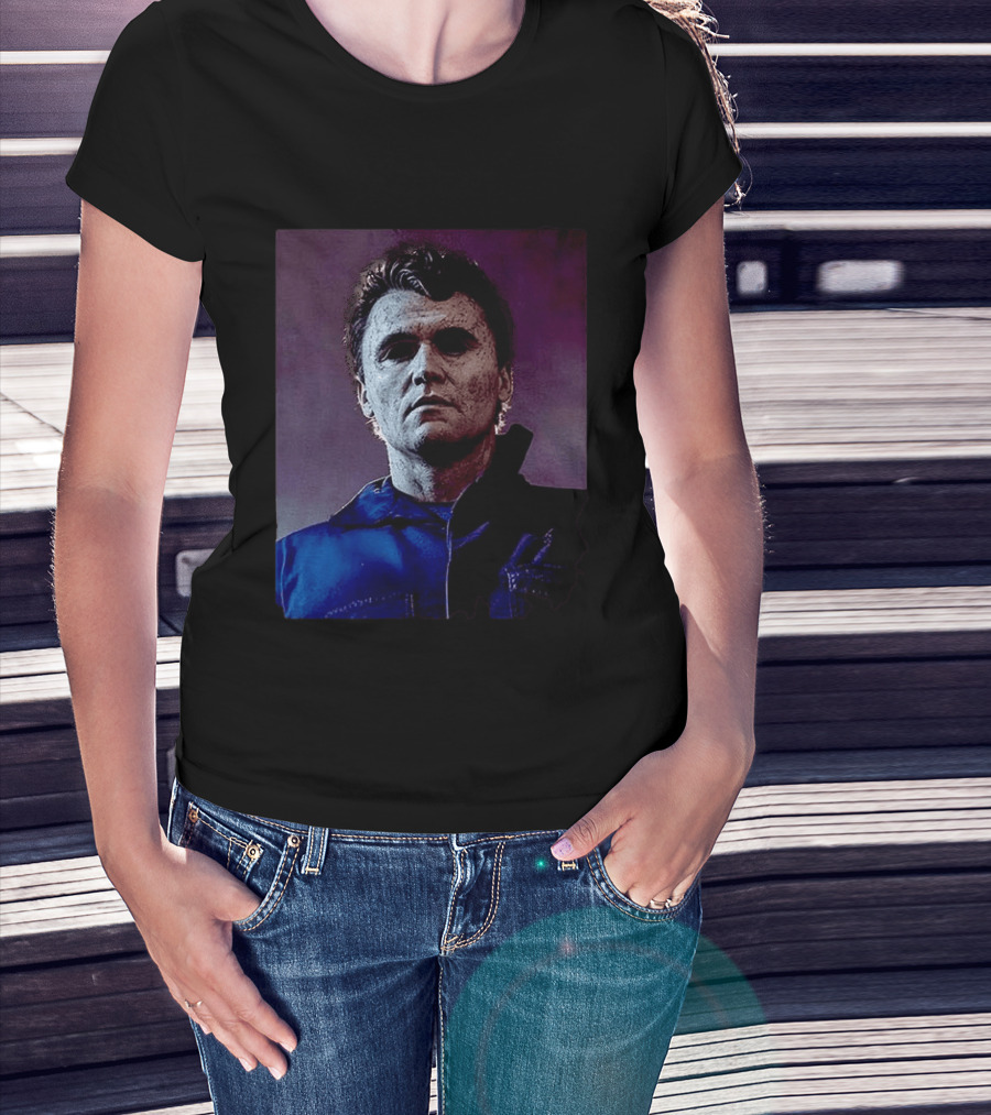 Mikirk Myers Michael Myers X Charlie Kirk T-Shirt