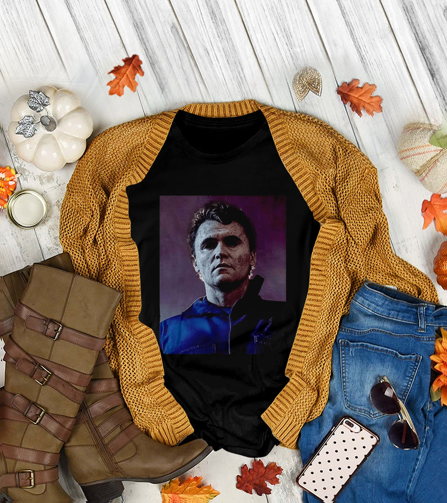 Mikirk Myers Michael Myers X Charlie Kirk T-Shirt