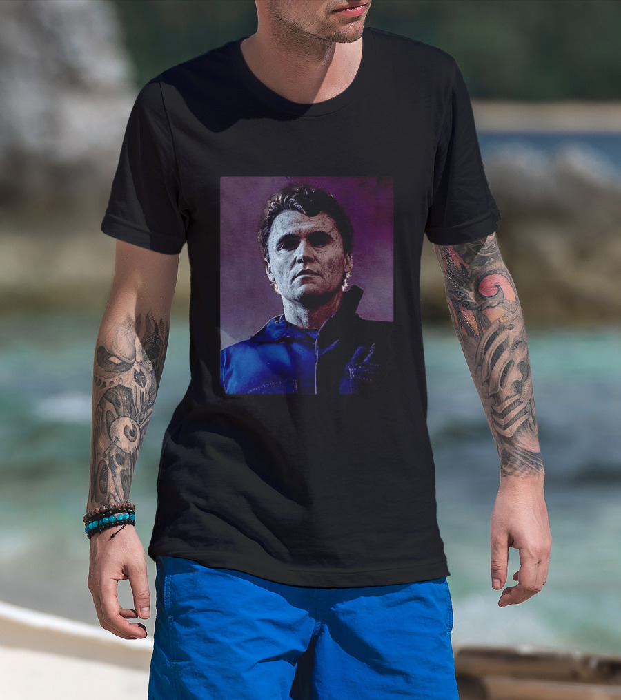Mikirk Myers Michael Myers X Charlie Kirk T-Shirt