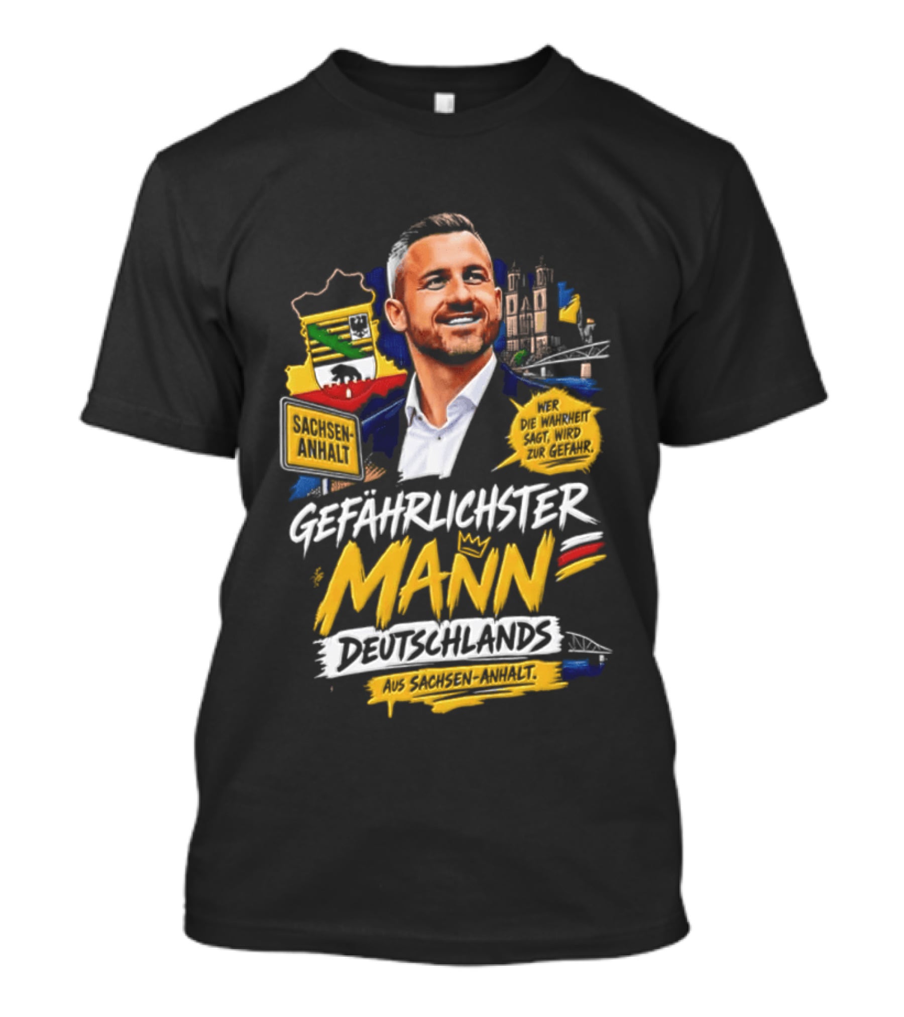 Ulrich Siegmund Gefährlichster Mann Deutschlands Besonderer T-Shirt