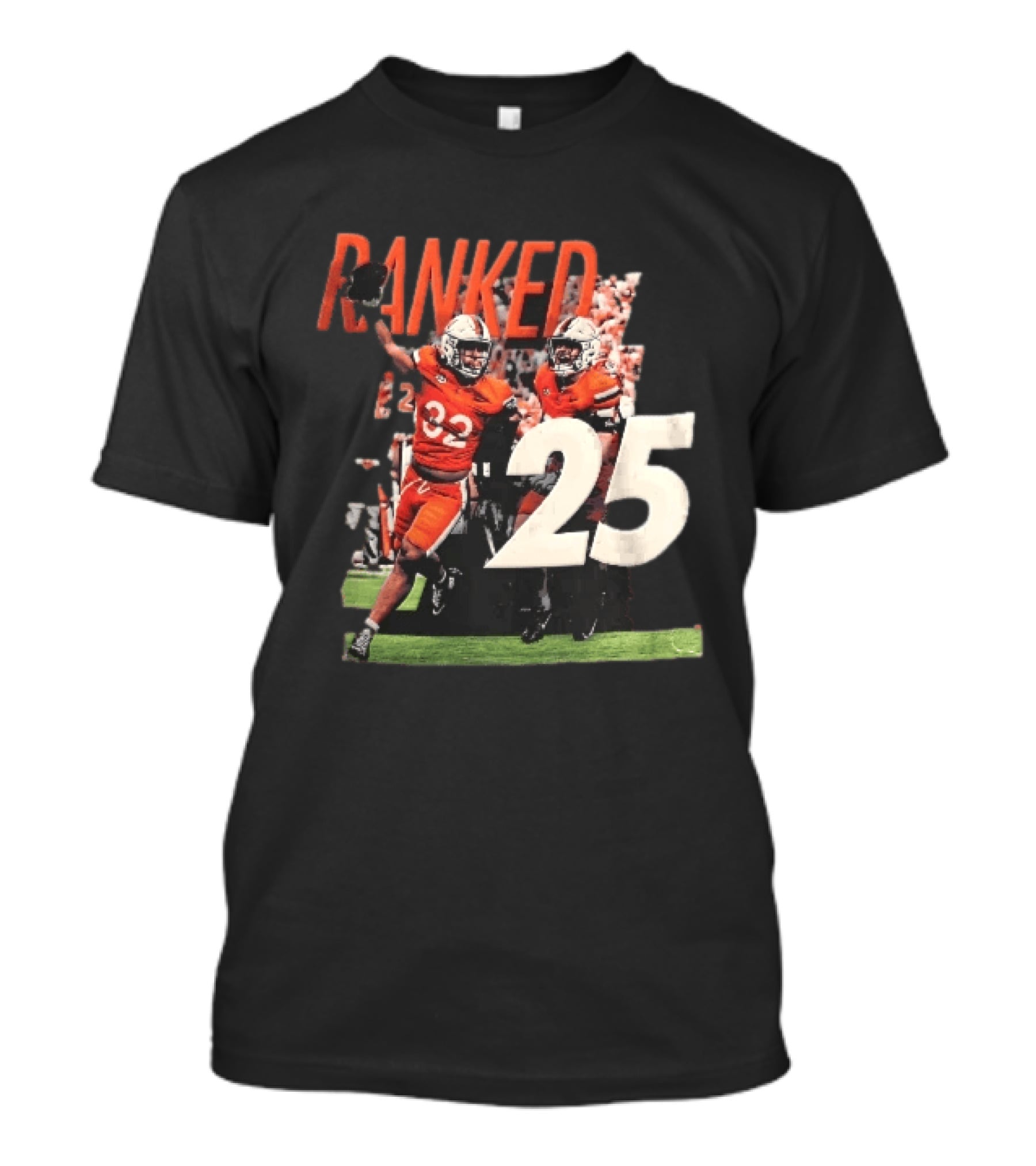 Virginia Cavaliers NCAA College Football Ranked 25 Team Players Celebration T-Shirt