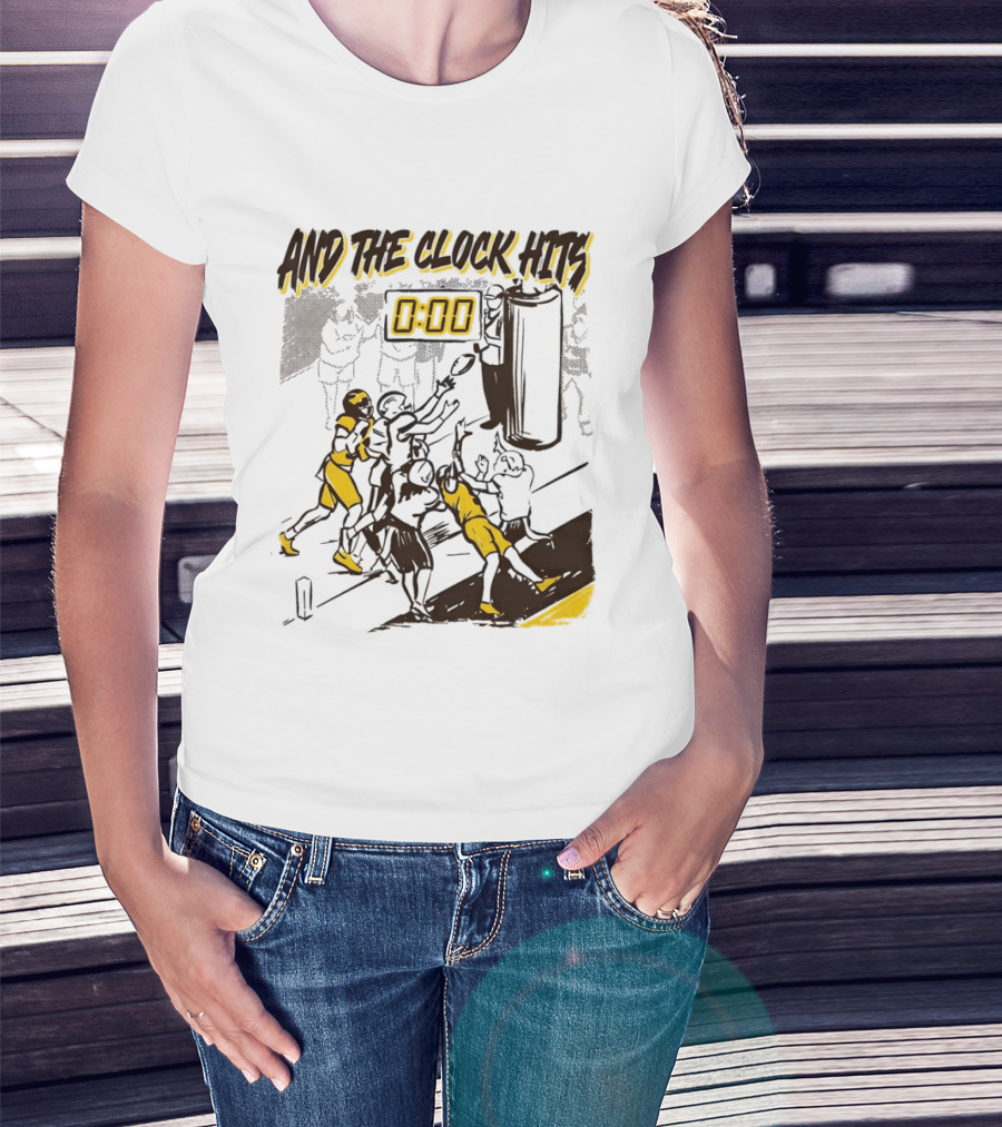 Western Michigan Broncos And The Hits 0 00 WSU Vs Michigan Sports Moment T-Shirt