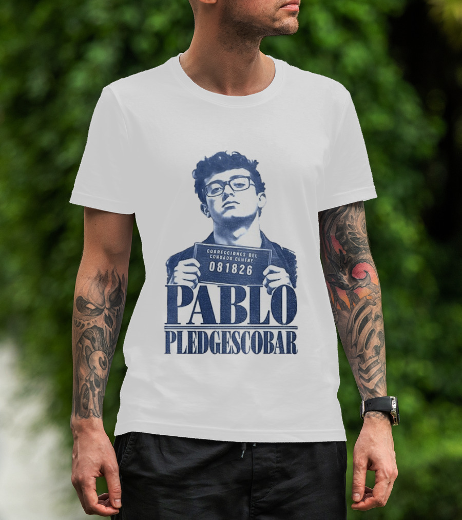 Pablo Pledgescobar Correcciones Del Condado Centre 081826 T-Shirt