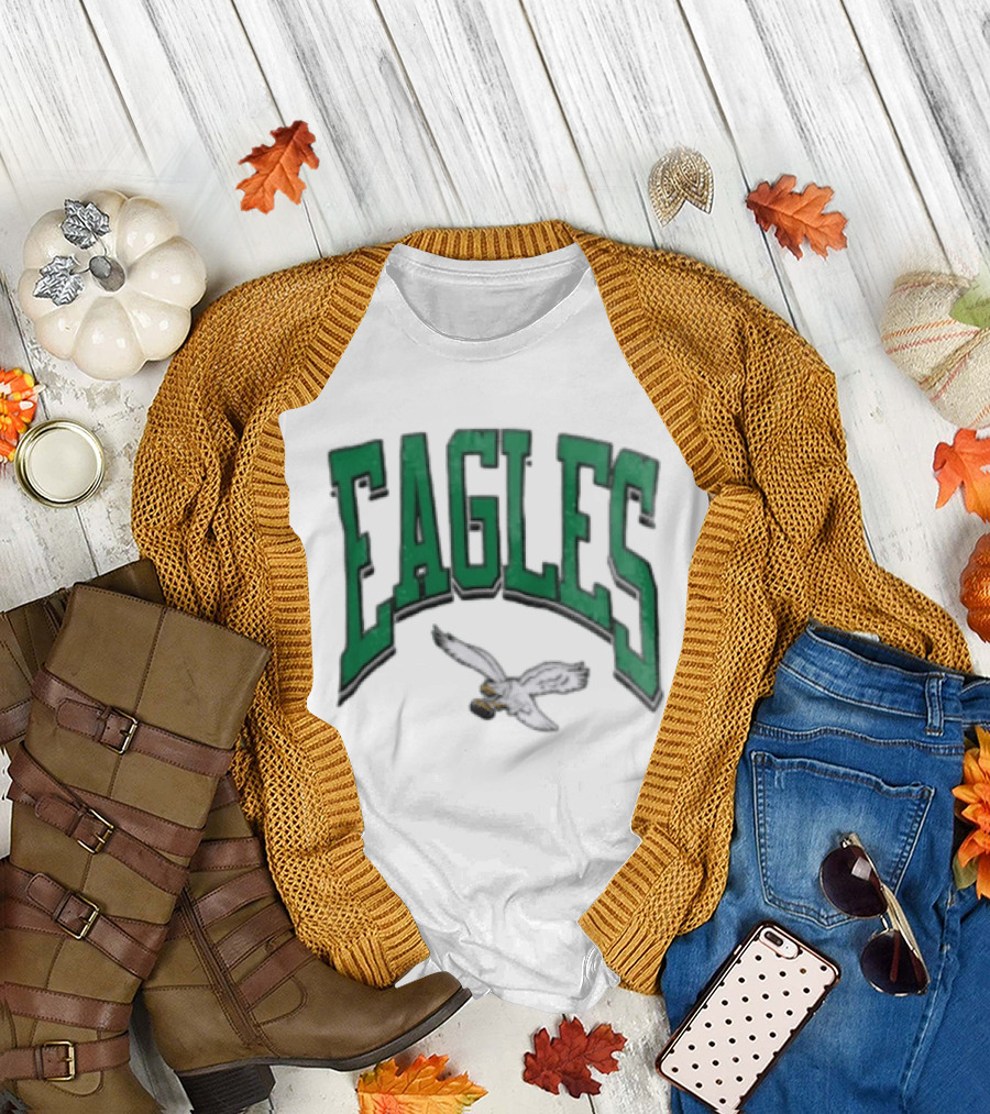 Philadelphia Eagles Vintage Sports Team Fan T-Shirt