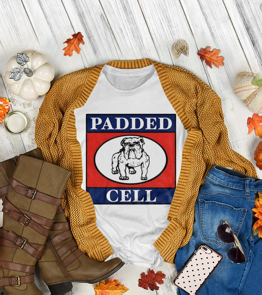 Punk Rock Padded Cell Bulldog Oval T-Shirt