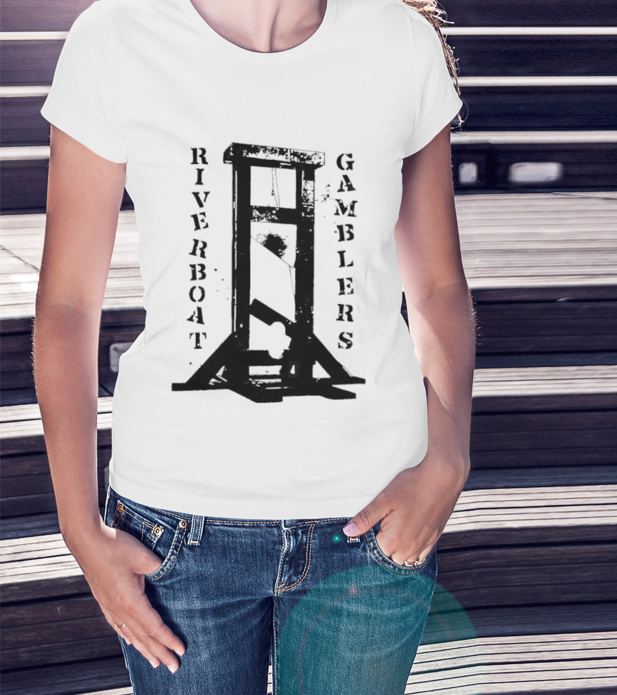 Riverboat Gamblers Guillotine Execution T-Shirt