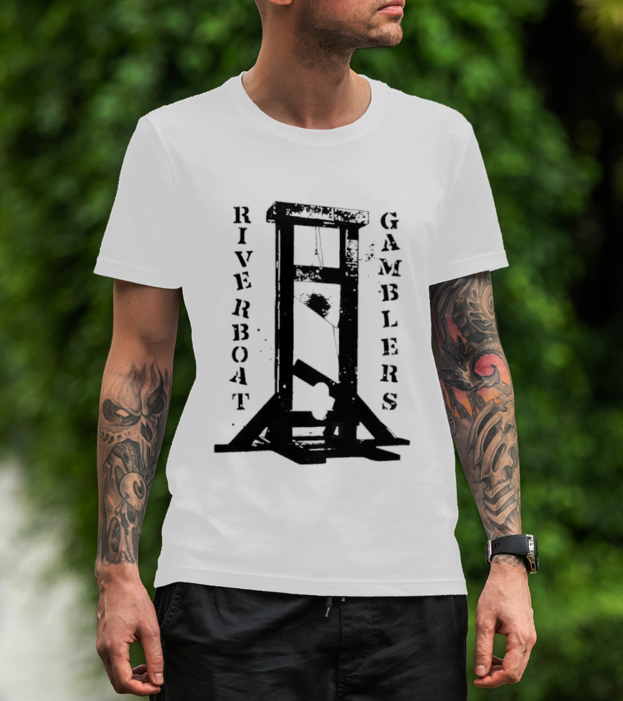Riverboat Gamblers Guillotine Execution T-Shirt