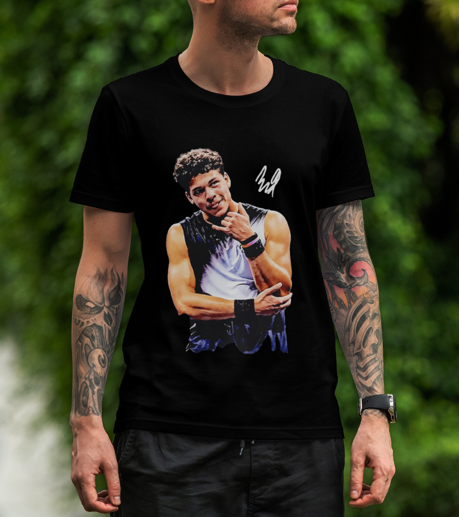 Ben Shelton Call Answered Tennis Gesture T-Shirt