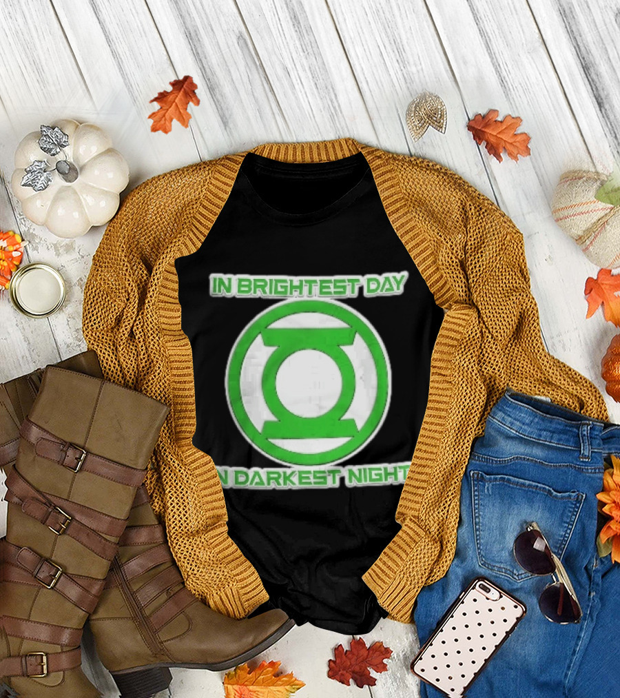 Green Lantern In Brightest Day In Darkest Night T-Shirt