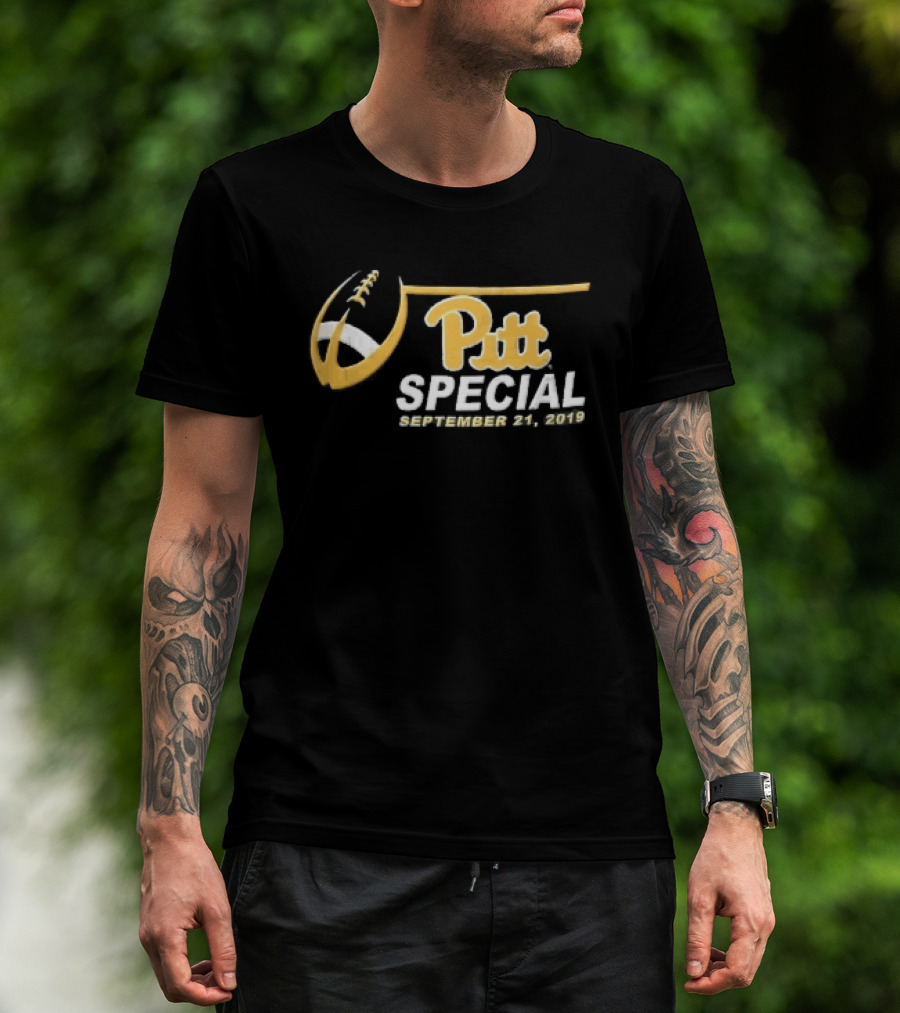 Pittsburgh Panthers Pitt Special September 21 2019 Football T-Shirt