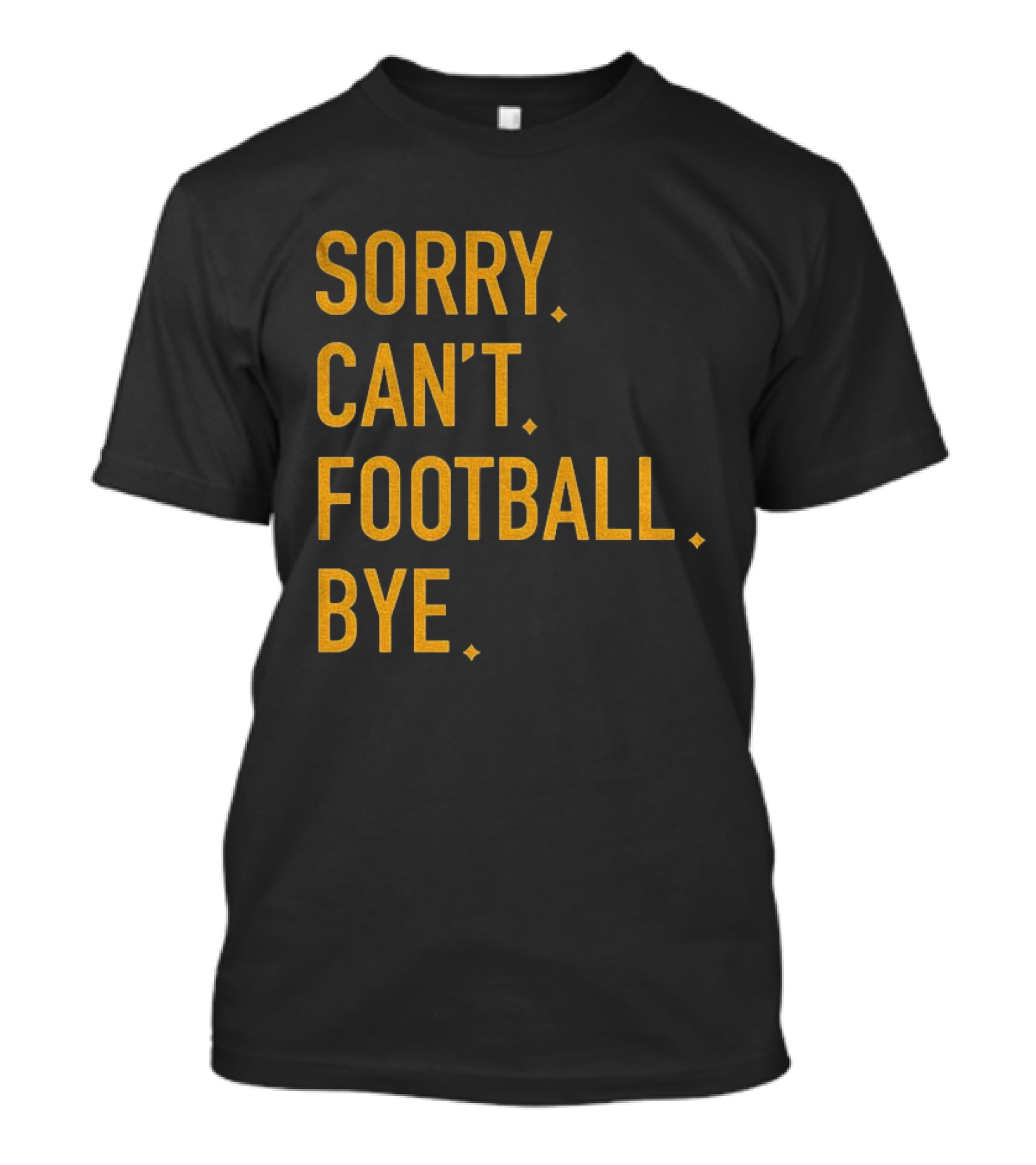 Pittsburgh Steelers Football Sorry Can’t Football Bye T-Shirt