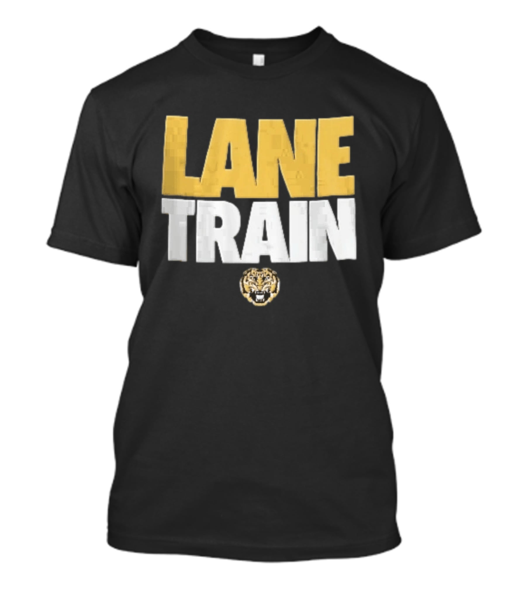 LSU Tigers NCAA Lane Train With Fierce Tiger T-Shirt