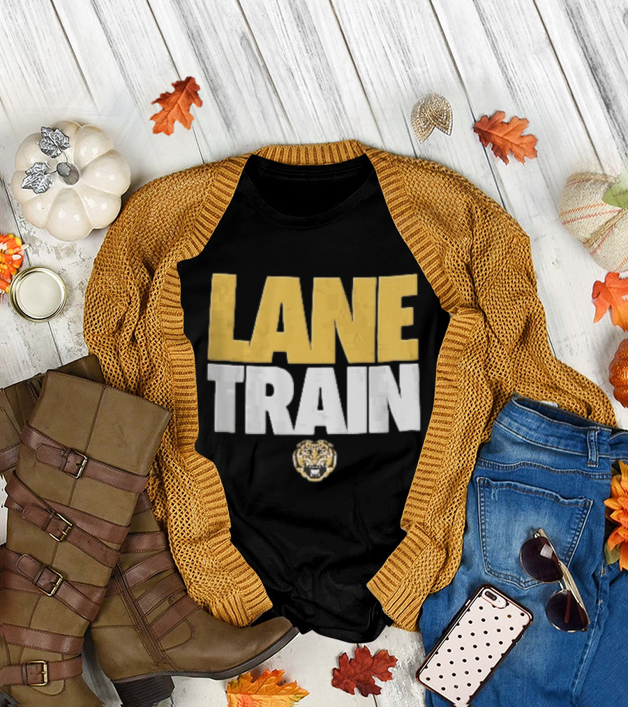 LSU Tigers NCAA Lane Train With Fierce Tiger T-Shirt
