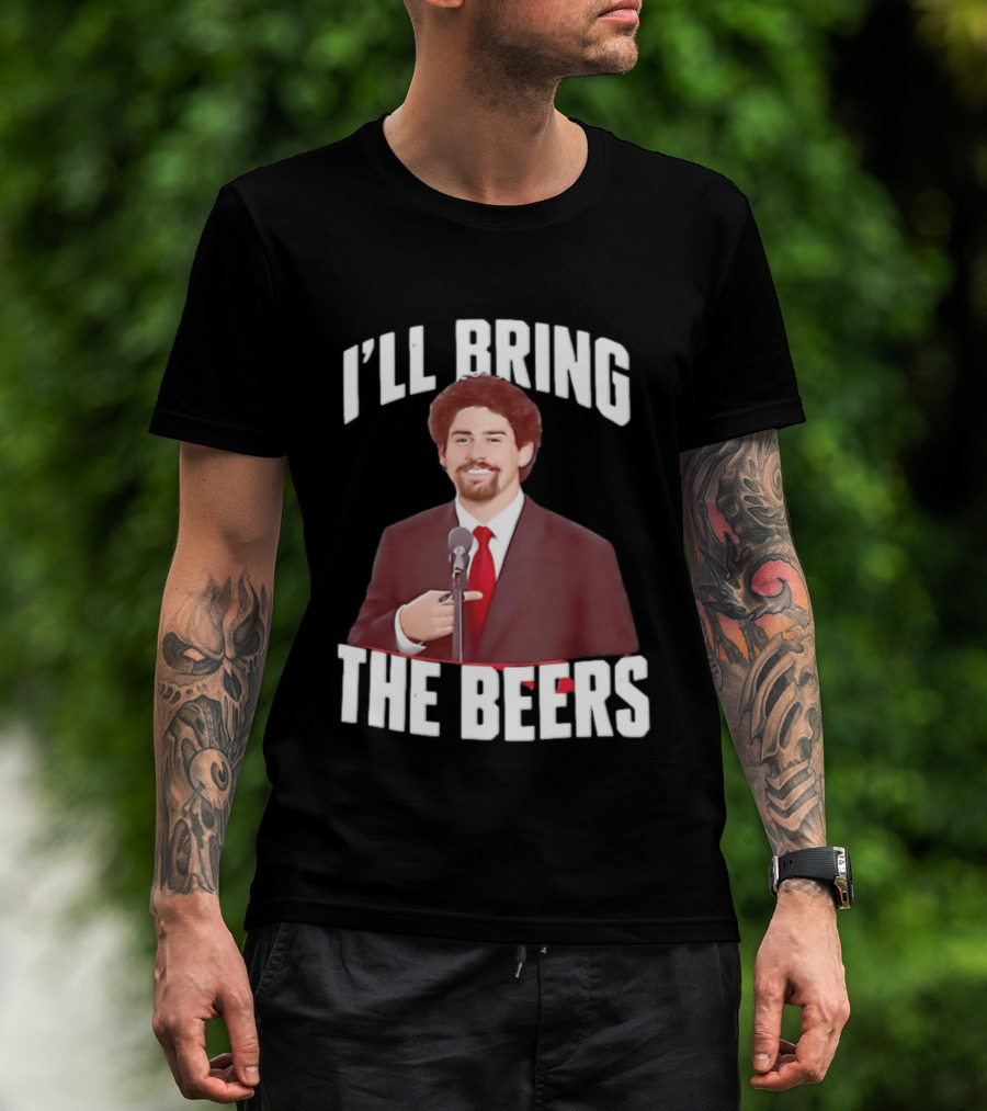 I'LL Bring The Beers Suit Red Tie T-Shirt