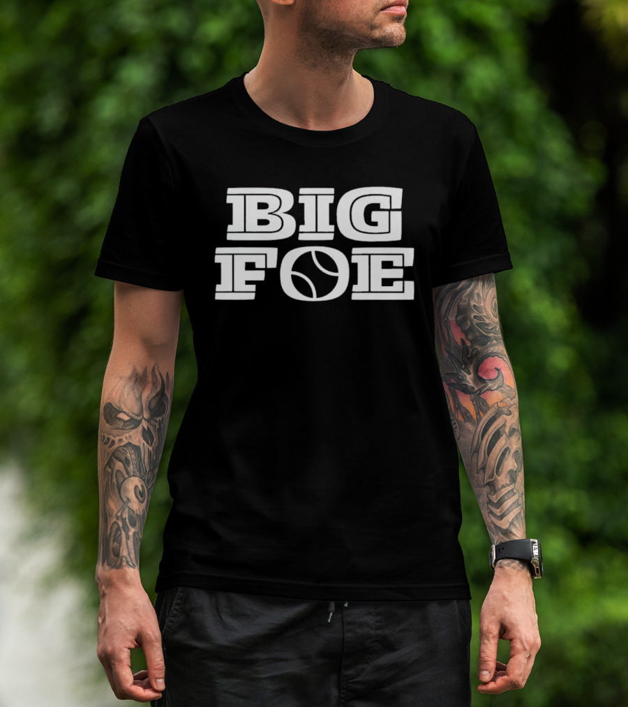 BIG FOE Frances Tiafoe Professional Tennis Ball T-Shirt
