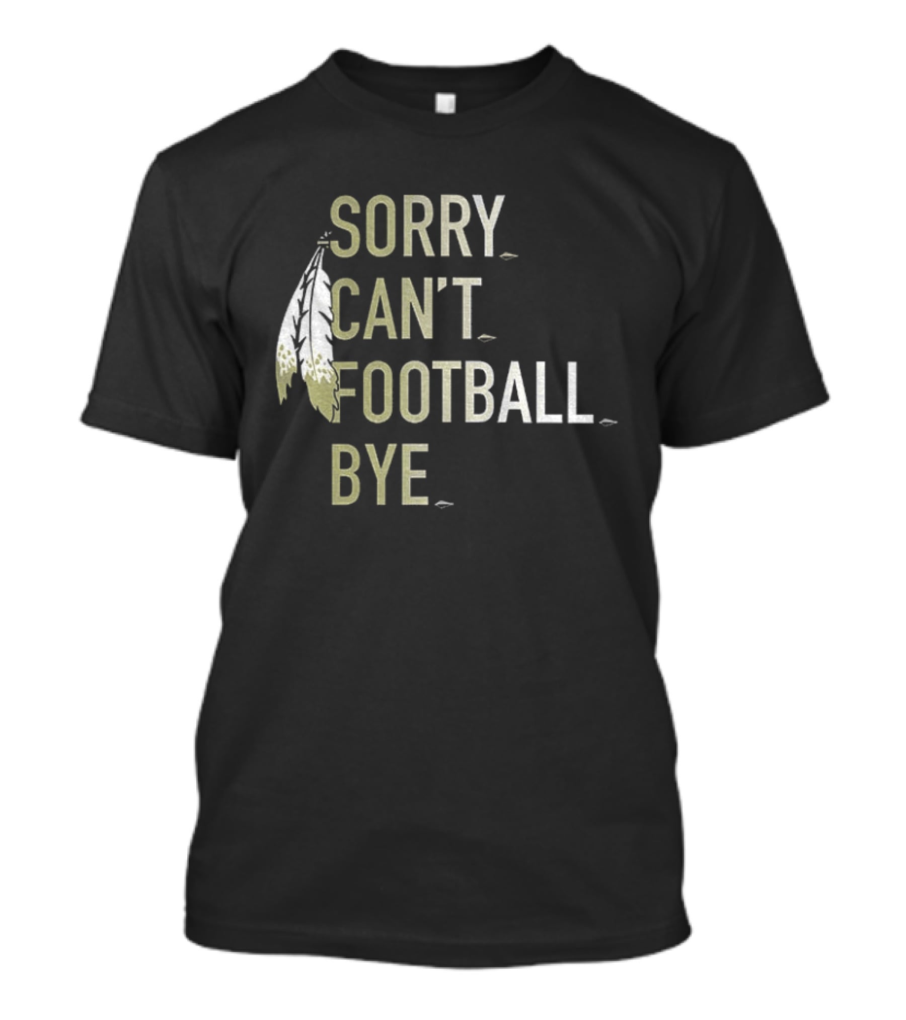 Washington Commanders Football Sorry Can’t Football Bye T-Shirt