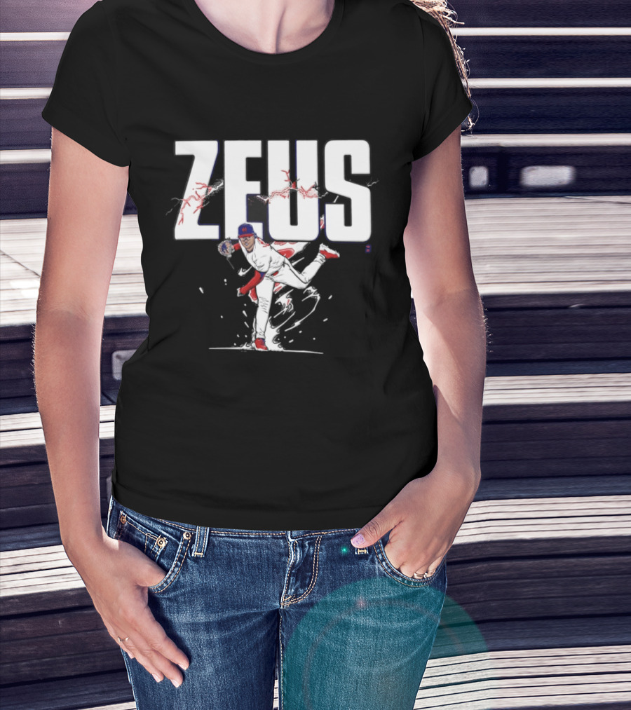Zeus Jesus Luzardo Phillies Baseball Player Pitching T-Shirt