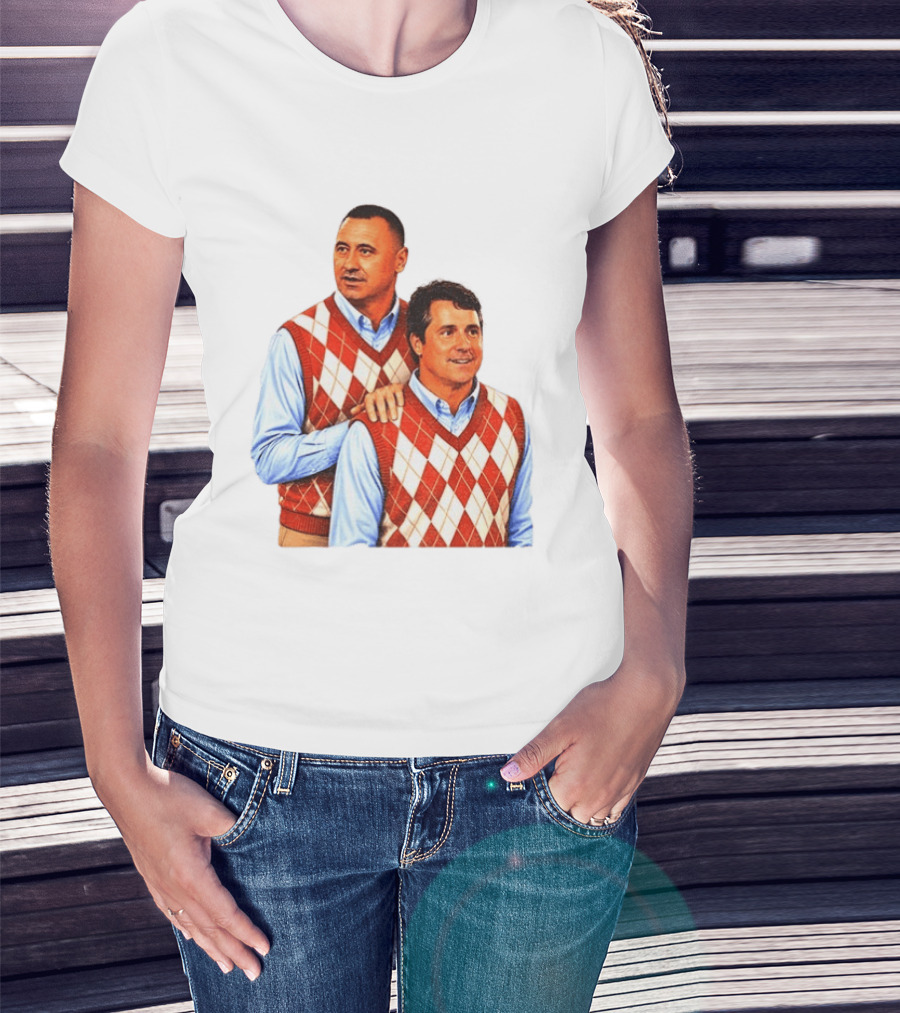 Texas Longhorns Football Coach Step Brothers Argyle Sweater Comedy T-Shirt