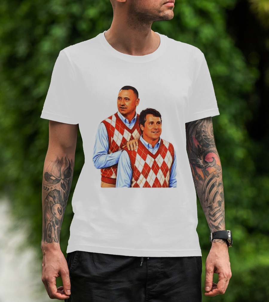 Texas Longhorns Football Coach Step Brothers Argyle Sweater Comedy T-Shirt