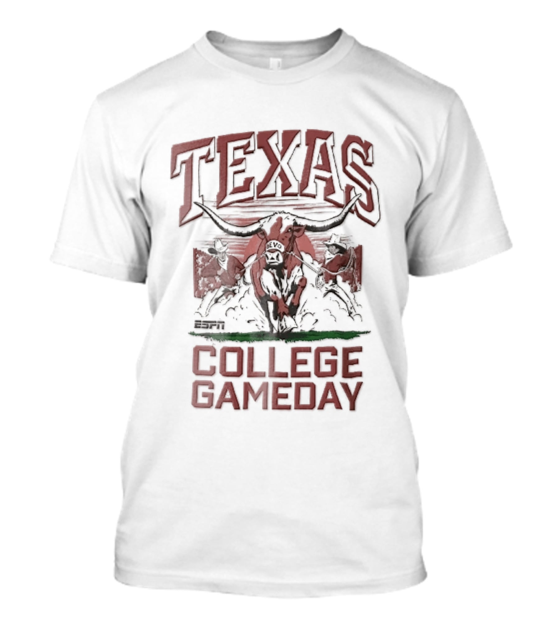 Texas Longhorns Bevo Bull NCAA College Gameday Arena T-Shirt