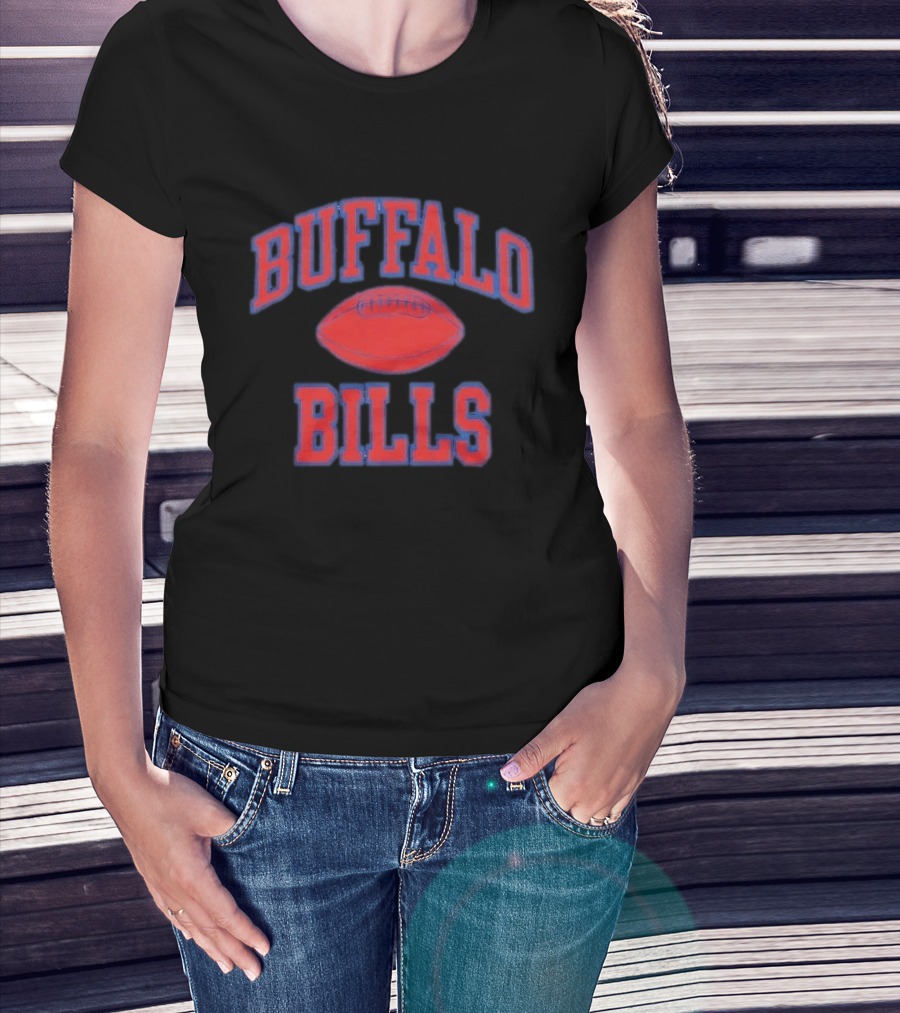 Buffalo Bills Gridiron Lightweight Football Fan T-Shirt
