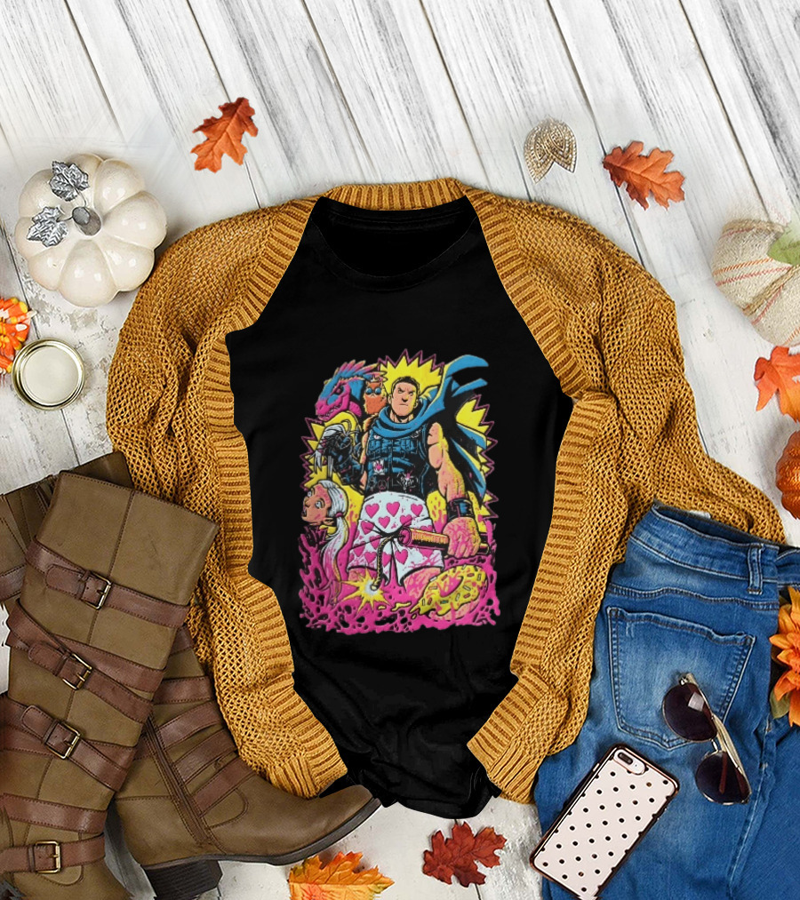 Goddamnit Donut Miss Me Matt Dinniman Neon Warrior Heart Boxers Dinosaur Cat T-Shirt